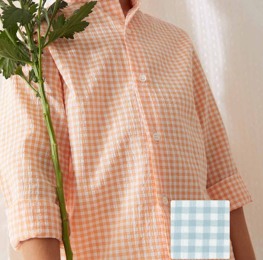 Camisa Vichy Agua Tartaleta